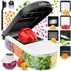 Fullstar 6-in-1 Vegetable & Cheese Chopper - White
