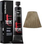 Goldwell Topchic Hair Color, 8na Light Natural Ash Blonde, 2.03 Ounce