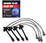ENA Spark Plug Wire Set Compatible with Toyota Camry Solara RAV4 L4 2.0L 2.2L 1997 1998 1999 2000 2001 Replacement for 90919-22386 90080-91110 90919-22400 175-6182 1756182