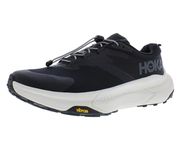 Hoka Women's Transport Sneaker, Black/Alabaster, 8.5