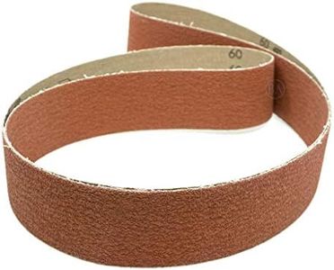 Benchmark Abrasives 2" x 72" Premium Ceramic Sanding Belts for Grinding Deburring Polishing Rust Removal on Metal, Stainless Steel, and Carbon Steel, Use with Belt Disc Sander (6 Pack) - 36 Grit