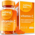 Vitamin C Gummies for Adults 250mg, Boost Immunity, Energy & Collagen Production for Skin, Antioxidant - Non GMO & Gluten Free, 60 Vegan Vitamin C Chewable Gummies (Not Tablets)