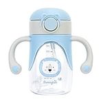 Bunnytoo Sippy Cup for Toddlers-240 ml, Baby Cup Suitable from 8+ Months,Learner Cup Night Trainer Cup,Independent Drinking, Spill-Free Toddler Cup,Leak-Proof Silicone Spout, BPA-Free-Blue