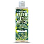 Faith In Nature Natural Seaweed & Citrus Shampoo, Detoxifying, Vegan & Cruelty Free, No SLS or Parabens, for All Hair Types, 400ml