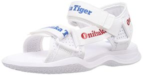 Onitsuka Tiger OHBORI Strap, White/Classic Red, 23.0 cm