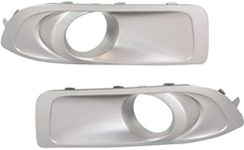 For Subaru Outback Fog Light Cover 2010 2011 2012 Driver and Passenger Side Pair/Set | Primed | DOT Certified | SU1038101, SU1039101 | 57731AJ43A, 57731AJ42A