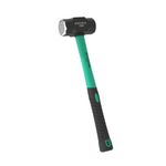 Extra Long Club Hammer 3lb with 2K fibreglass Handle from WIESEMANN 1893 | Enforce Series | Forged and Induction Hardened Hammer Head | 80478