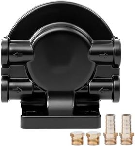 AUIVERED 18-7853-1 Fuel Filter Base - Replacement 3/8 Inch NPT Port Compatible with Marine S3213 35-809097 S3214 B32013 18-7932-1 18-7932 18-7928