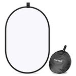 NEEWER Light Diffuser Panel for Photography, 23.6"x35"/60x90cm Soft White Diffuser Fabric with Carry Bag, Collapsible Pop Out Light Modifier for Studio and Outdoor Portrait, Product, Video Shooting