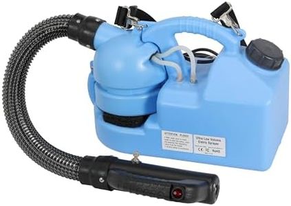 Ralosyn ULV Fogger Machine 7L (1.85 Gallon) Electric Portable Fogger Sprayer Ultra-Low Volume Atomizer for Indoor Home Hotel Outdoor Yard Gardens Church School (7L Spray Machine-1Pack)
