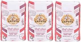 Antimo Caputo Italian Superfine "00" Farina Flour 2.2 lb -- Pack of 3