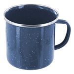 Highlander Deluxe Enamel Mug - Navy