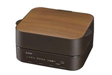 Mitsubishi Electric Bread Oven TO-ST1-T Retro Brown Toaster which Burns 1 Sheet of Ultimate