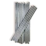 Silver Paper Straws for Drinking Straws Biodegradable Disposable Straws Bulk(150 Packs) qiqee