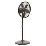 Newair Outdoor Misting Fan and Pedestal Fan Combination, 600 sq. ft. With 3 Fan Speeds and Sturdy All Metal Design, Connects Directly to Your Hose