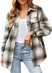 Oyamiki Women's Long Sleeve Flannel