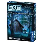 Thames & Kosmos EXIT: The Return to the Abandoned Cabin, Escape Room Card Game, Family Games for Game Night, Board Games for Adults and Kids, For 1 to 4 Players, Ages 12+