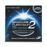 Bausch + Lomb Purevision2 Monthly Disposable Contact Lens (6 Lens Pack -4.00)