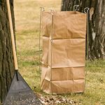 Bag Buddy Bag Holder - Versatile Metal Support Stand for 45 Gallon Plastic and Paper Contractor Bags - Use for Leaves, Yard Work, Laundry, Trash and More - 192" h