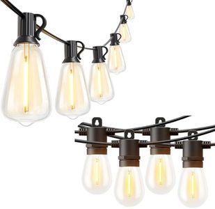 Svater Outdoor String Lights 300 FT + 200 FT Patio Lights for Outside with Shatterproof LED Bulbs