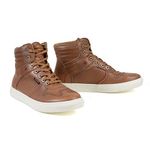 Milwaukee Leather MBM9154 Men's Cognac Leather High Top Reinforced Street Riding Shoes w/Ankle Support-COGNAC-11