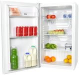 SIA LFS01WH 48cm White Freestanding 91L Under Counter Larder Fridge