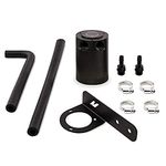 Mishimoto MMBCC-CIV-16PBE Baffled Oil Catch Can, PCV Compatible With Honda Civic 1.5 T 2016-2021 Black