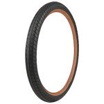 Cubsala Replacement Bike Tires for BMX Bicycle 20 x 2.40-inch Without Tubes Black & Brown