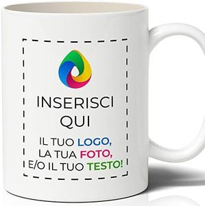 Tazza in Ceramica Personalizzata con Foto e Scritta - Idea Regalo