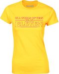 Brand88 Be an Eleven, Ladies T-Shirt - Daisy M = 8-10