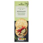 Morrisons Rosemary Scalloped Crackers, 185g