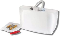 RectorSeal Aspen Pumps 83939 Mini White Condensate Pump, Resilient mounting minimizes vibration & noise, Easy Installation, Easy removal & replacement, 100-250V