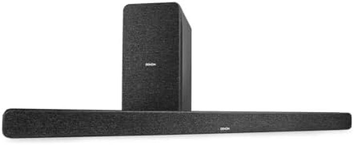 Denon DHT-S517, 3.1 Channel Sound Bar with Dolby Atmos, Wireless Subwoofer, Bluetooth, HDMI Arc, USB Playback