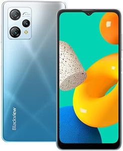 Cell Phone, Blackview A53(2024) Unlocked Cell Phones Canada 7GB+32GB/SD 1TB Expandable, 6.5" HD+ Screen, 4G Dual SIM Android Phones, 5080mAh/12MP+5MP/3 Card Slots/Face ID/GPS/10W Type C Smartphone