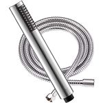 INEX Europa Shower Head Chrome Saving Water with Hose Flexible Stainless Steel 175cm