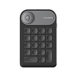 Huion INSPIROY Keydial Mini Wireless 18 Keys Keyboard,Bluetooth Programmable Keypad for Drawing Tablet, PC, MacBook, iPad, Surface Pro, Samsung Tablet, Upgraded Version of Huion Mini Keydial KD100