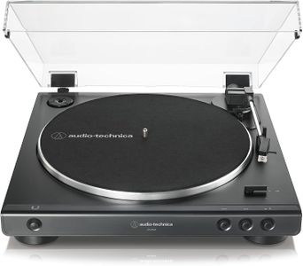 Audio-Technica LP60X Turntable – Black, Fully Automatic Vinyl Player