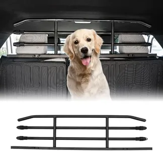 Zekzoop Pet Barrier Compatible with 2025 Toyota 4Runner Behind 2nd Row Car Pet Barrier Divider Gate Trunk Cargo Area Heavy-Duty Carbon Steel Dog Barriers for 4 Runner Accessories