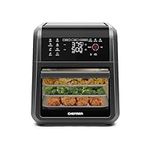 Chefman 12-Quart 6-in-1 Air Fryer Oven with Digital Timer, Touchscreen, and 12 Presets - Family Size Countertop Convection Oven, Dishwasher-Safe Parts