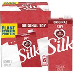 Shelf-Stable Soy Milk, Original, Dairy-Free, Vegan, 32 Fl Oz (Pack of 6)