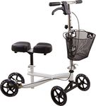 Roscoe Knee Scooter with Basket - Knee Walker for Ankle or Foot Injuries - Height Adjustable Knee Crutch Medical Scooter.