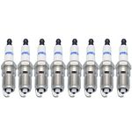 HiVehicle Iridium Spark Plug OE12621258 41 110 - Pack of 8, For Chevy GMC Cadillac Buick,Hummer,Isuzu,Pontiac,Saab