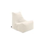 Loft 25 Adult Bean Bag Chair | Indoor Living Room Gaming Recliner Beanbag | Lightweight Highback Soft Touch Sofa Seat | Ergonomic Design for Body Support | Durable & Comfortable (Cream)