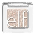 e.l.f. Fine as Fleck Glitter Eyeshadow, Long-Lasting Sheer Eye Makeup with a Shimmer Finish, Soft, Smooth Formula, Vegan & Cruelty-Free, White Hot