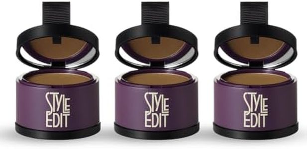 STYLE EDIT Blonde Root Touch Up Powder for Medium Blonde Hair- Instantly Conceals Root Re-growth and Grays, Extends Color Life, Suitable for All Hair Types with Natural Shine- ed8675d0