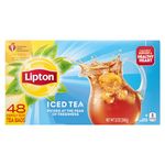 Lipton Tea Bags, Family Size 48-Count, 12 Ounce Box