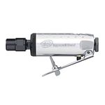 Ingersoll Rand 307B-M Straight Air Die Grinder with 0.25 HP Motor, 28,000 RPM Free Speed, 6mm Collet, Durable Ball-Bearing Construction, Solid Aluminium housing, Front Exhaust & Safety-Lock Throttle