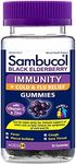 Sambucol Black Elderberry Immunity Gummies | Immune Support & Antioxidant | Quickly Relieves Cold & Flu Symptoms | Ideal for Families | Gluten Free | 30 count (Pack of 1)