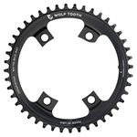 Wolf Tooth components, 110 BCD, Asymmetric, 4 Bolts for Shimano GRX Cranks, Chainring, Teeth: 36, Speed: 9-12, BCD: 110,