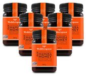 Wedderspoon 100% Raw KFactor 16 Manuka Honey 500g (Pack of 6)